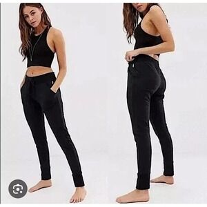 FP Movement Free People Womens Size Small Sunny‎ Joggers Sweatpants Black